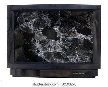 Glass  Broken  TV
