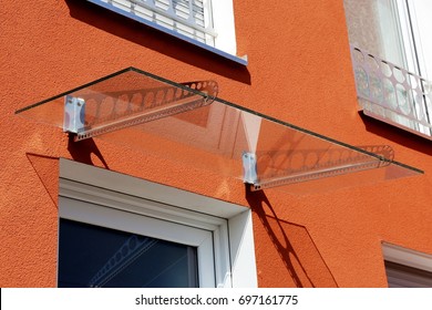 Glass Canopy Front Door