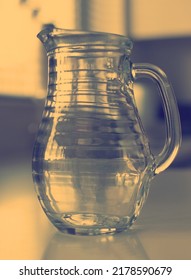 Glass Carafe In The Kitchen