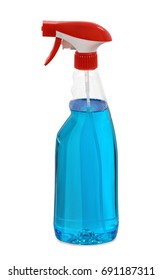Glass cleaner detergent spray bottle