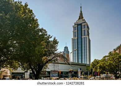 02—Nov-2009-One Of The Glass Covered Towers Of UB City, Bangalore- Karnataka INDIA Asia