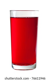 Glass Of Cranberry Juice
