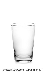 Glass Cup On White Background