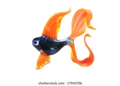 Glass Figure Of Fish.