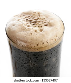 A Glass Of Fresh Dark Beer