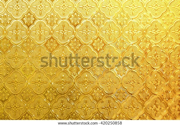 Glass Golden Texture Background Stock Photo (Edit Now) 420250858