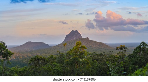 Glass House Mountains, Queensland Sunset