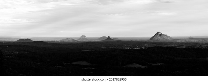 Glass House Mountains View From Maleny