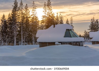 Glass Igloo In Lapland Finland