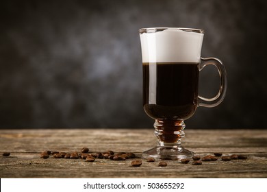 Glass Of Irish Coffee