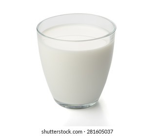 Glass Milk Isolated Path Stock Photo 281605037 | Shutterstock