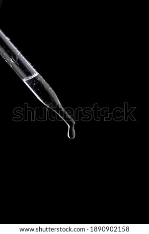 Similar – Medical syringe on colorful background.