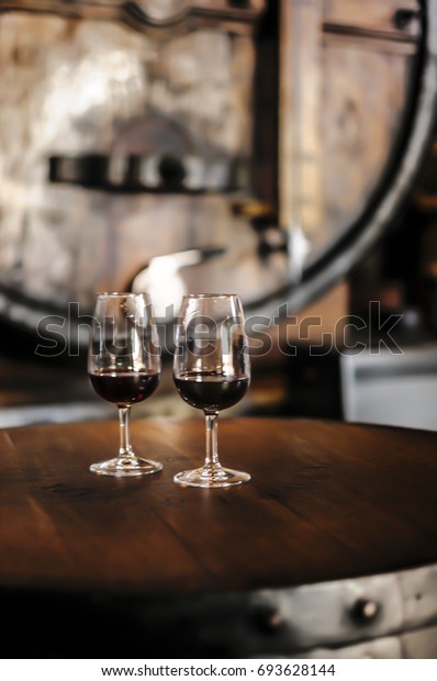 Glass Portuguese 10 Year Old Tawny Stock Image Download Now