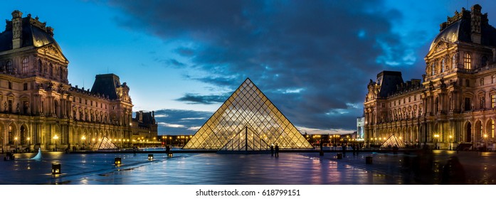 Glass pyramid - Powered by Shutterstock