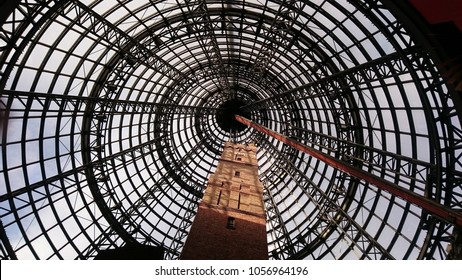 glass rooftop structure 