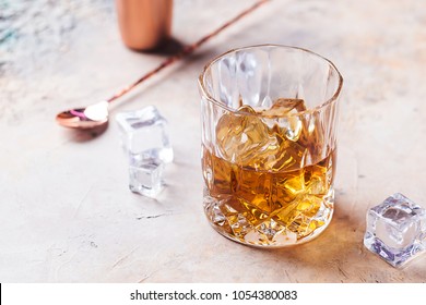 Glass Of Scotch Whiskey