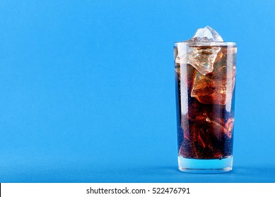 Glass Of Soda Water With Ice