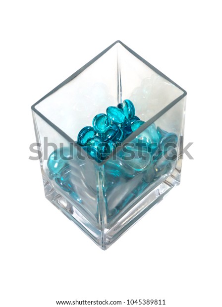 Glass Stones Technique Lamp Decoration Needlework Stock Photo