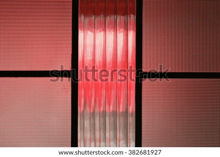 Glass with structure