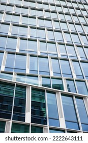 Glass Wall Exterior Of High Rise Building