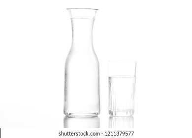 Glass of water high key photography  - Shutterstock ID 1211379577