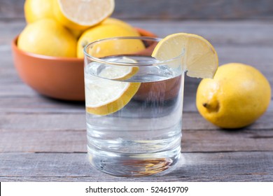 Glass Of Water With Lemon