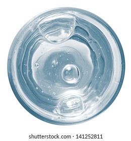 Glass With Water, Top View