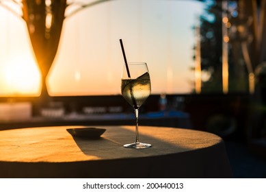 Glass of wine Sunlight - Powered by Shutterstock