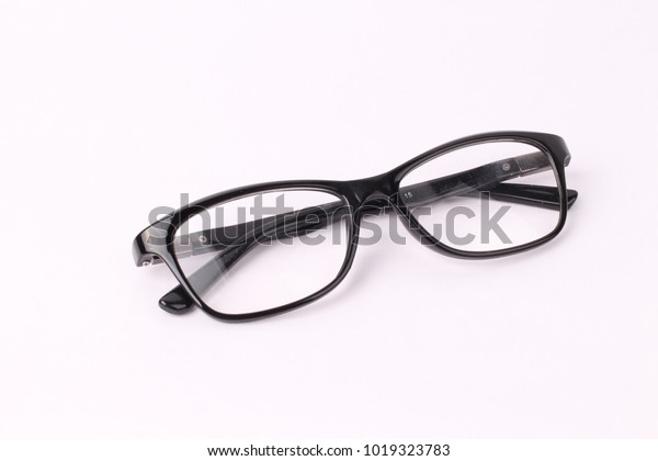 Glasses Isolated On White Background Stock Photo (Edit Now) 1019323783