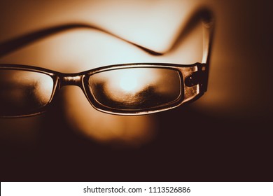 Glasses Light Background - Shutterstock ID 1113526886