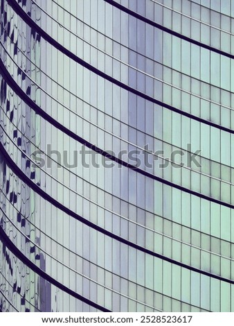 glasss the building of skyscraper pattern