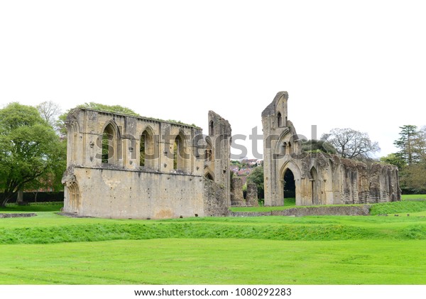 Glastonbury Abbey Glastonbury Somerset England Uk Stock Photo Edit Now 1080292283