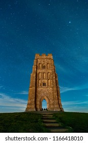 Glastonbury Tor At Night