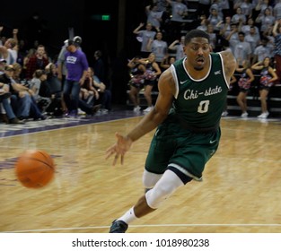 Glen Burns Guard For Chicago State University At GCU Arena In Phoenix,AZ USA February 3,2018.