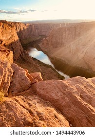 Glen Canyon Dam Overlook In Page, AZ