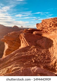 Glen Canyon Dam Overlook In Page, AZ