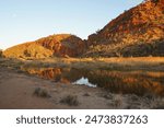 Glen Helen gorge in Northern Territory - Australia