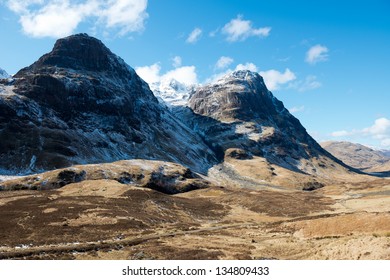 Glencoe In Winter ,Scotland