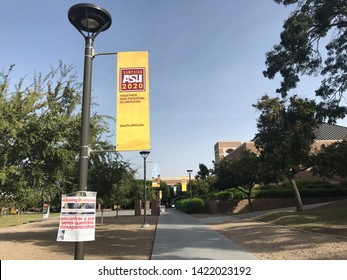 Glendale, Ariz. / US - October 21, 2017: Signs For The Third Annual Missing In Arizona Event, A Community Outreach Program To Generate Or Update Reports From Families Of Missing Persons. 0726