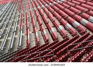 Glendale Arizona 3-17-2022 Empty Stadium Seats At State Farm Stadium The Home Of The Arizona Cardinals Football Team