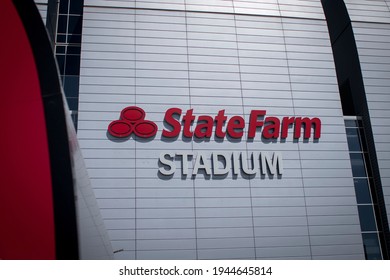 Glendale, Arizona - March 21, 2021: MLB Arizona Cardinals' State Farm Stadium