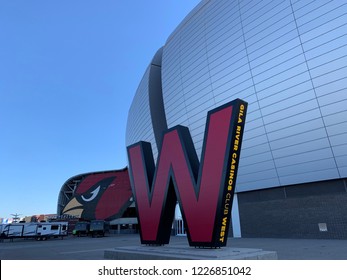 Glendale, Arizona, October 10, 2018: State Farm Football Stadium