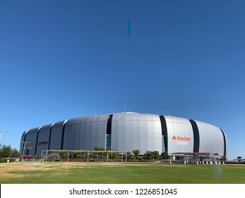 Glendale, Arizona, October 10, 2018: State Farm Football Stadium