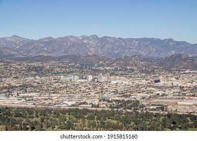 Glendale Skyline From Above During The Day