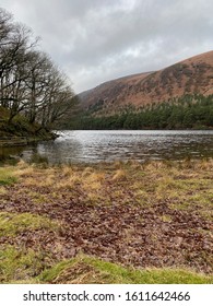 Glendalough Beautiful Mountains And V Shaped Valley 