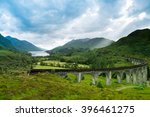 Glenfinnan Viaduct in Scotland United Kingdom.