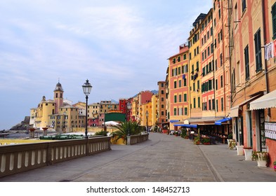 Glimpse Of Camogli, Genoa, Italy