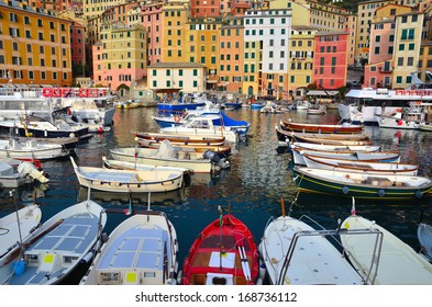 Glimpse Of Camogli, Genoa, Italy