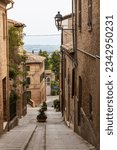 Glimpse of the Marche village of Potenza Picena