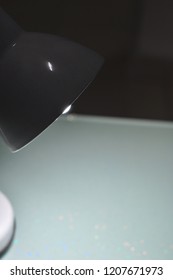 Glimpse of table lamp